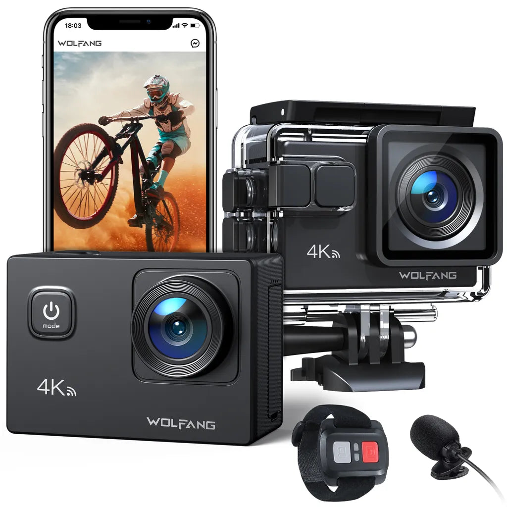 WOLFANG GA100 4K 30FPS Action Camera