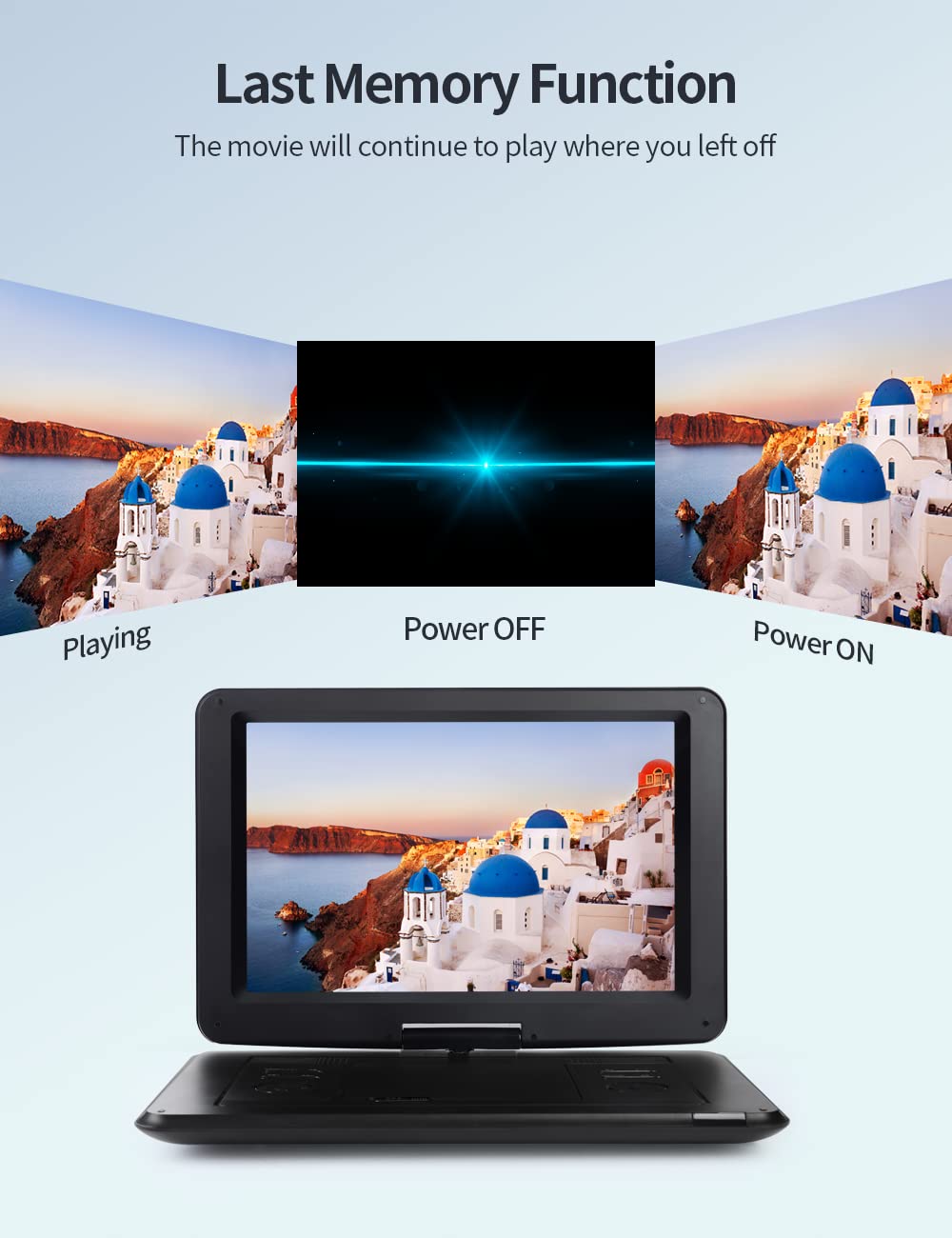 Yoton YD155 17.5" DVD Player