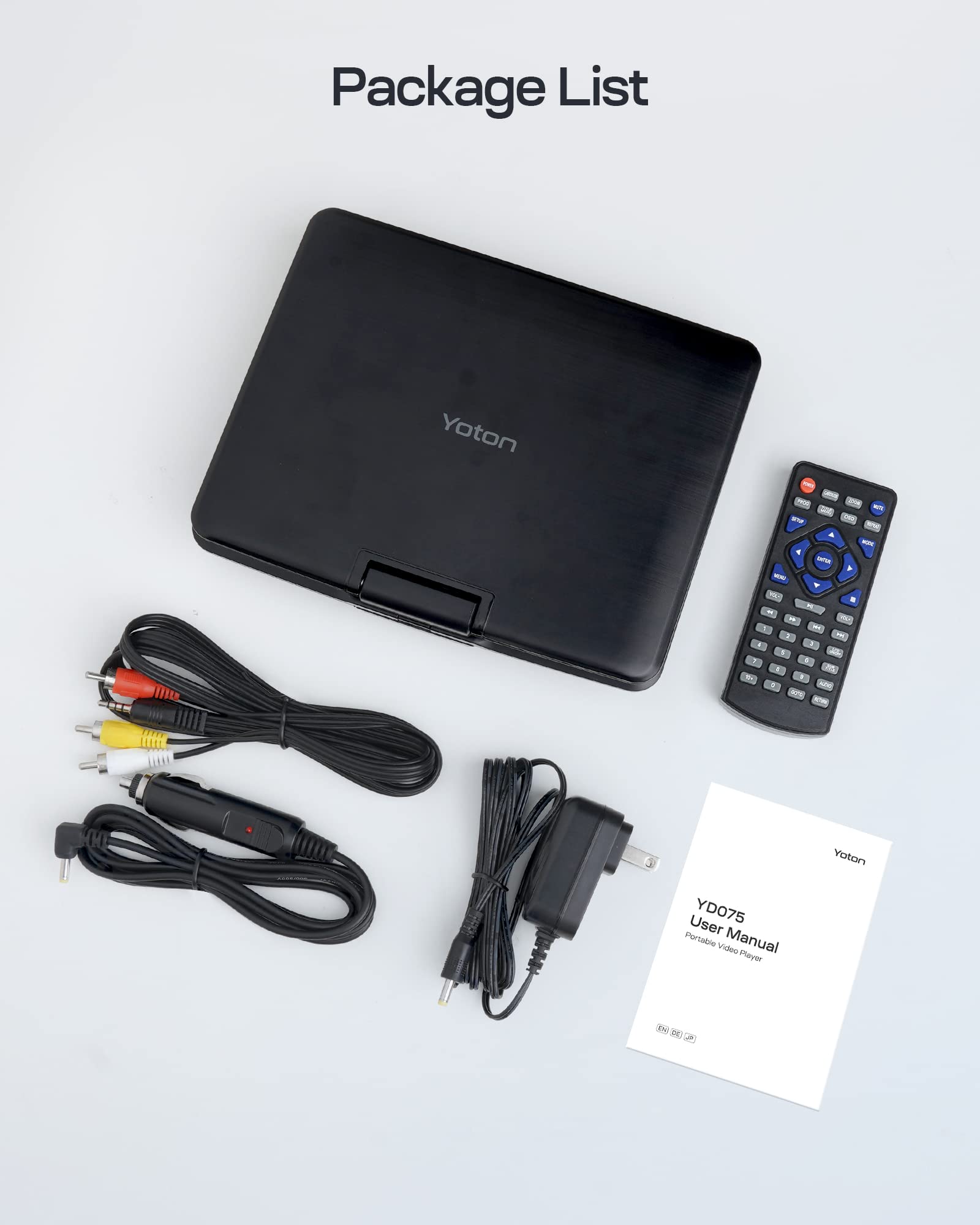Yoton YD075 9.5" Portable DVD Player