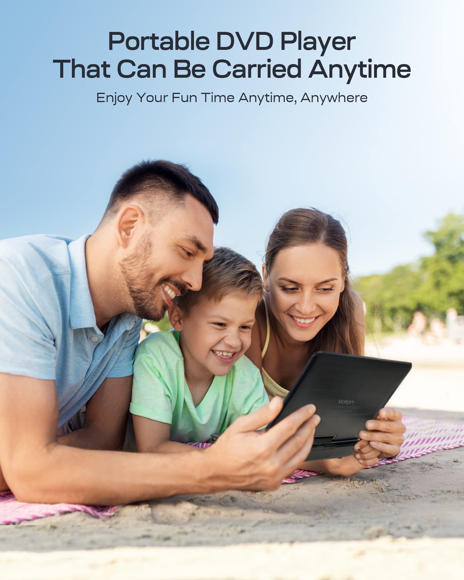 Yoton YD075 9.5" Portable DVD Player