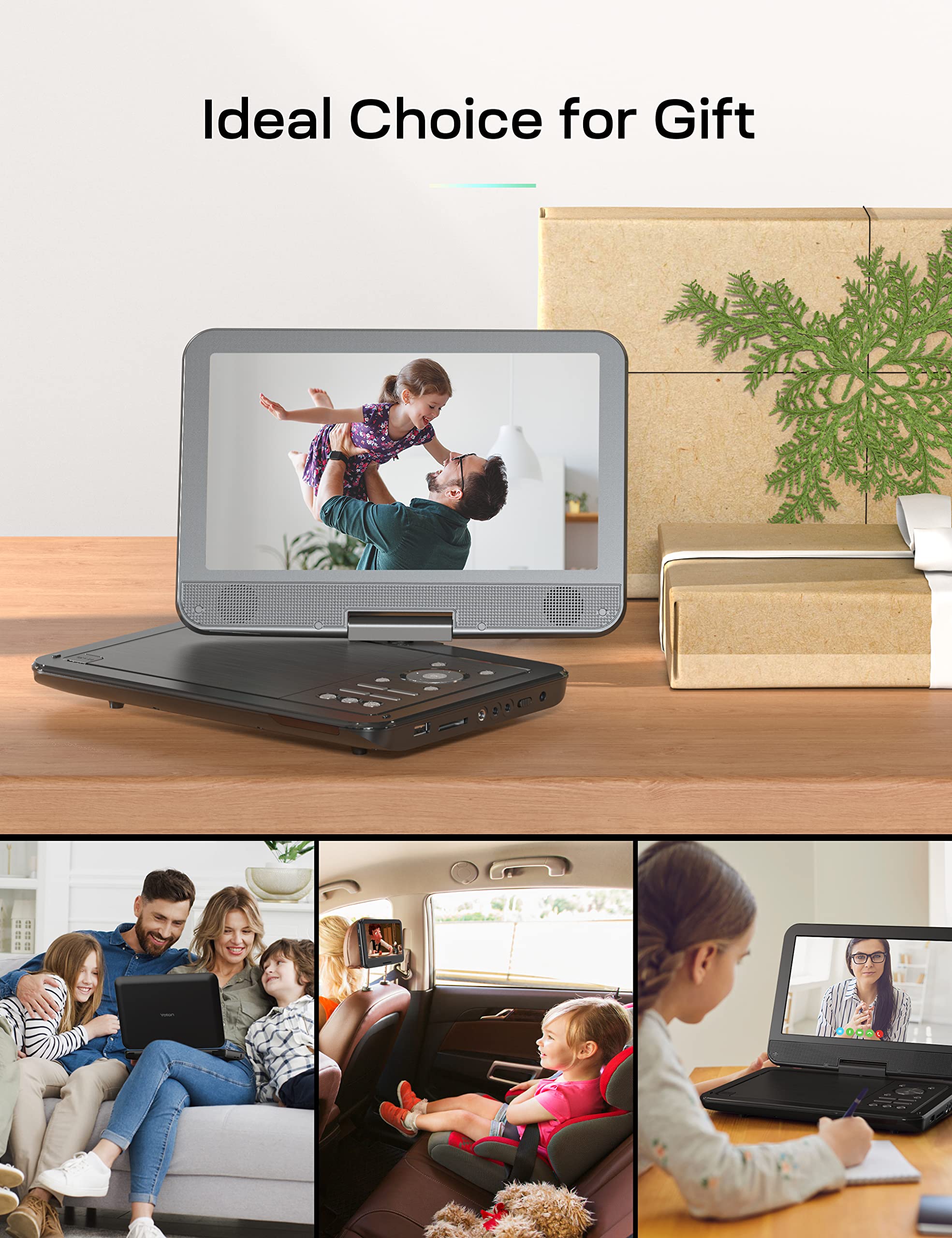 Yoton YD105 12.5" DVD Player