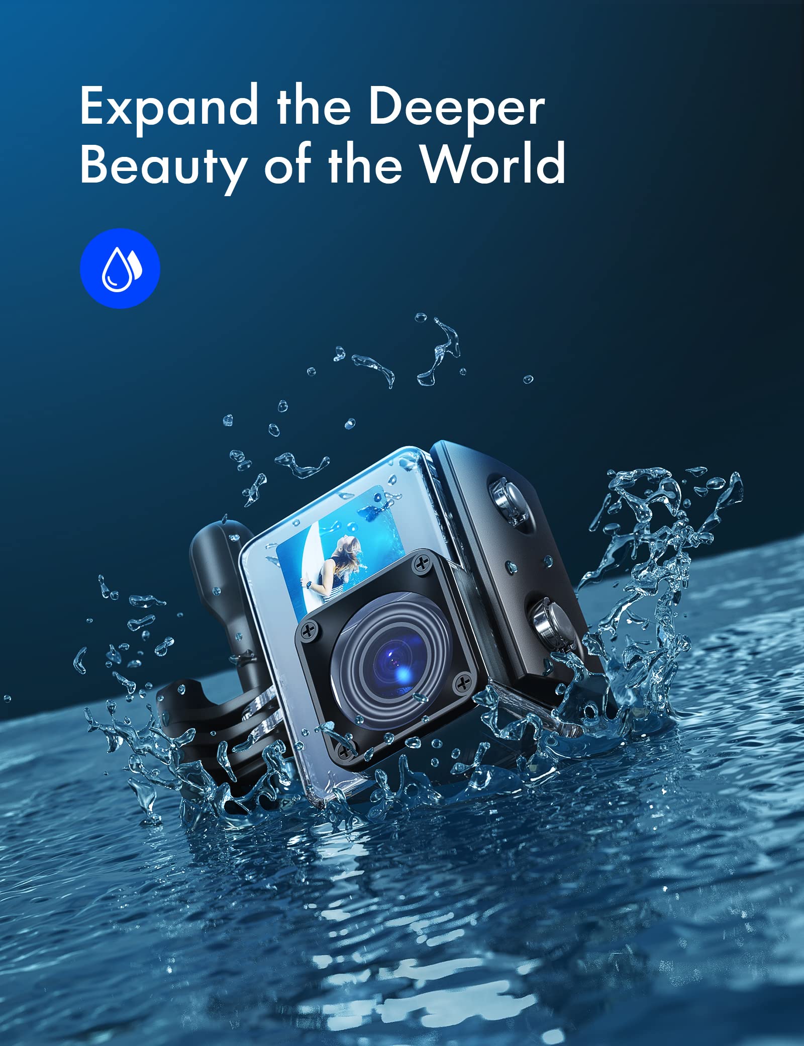WOLFANG GA200 4K 24MP Action Camera