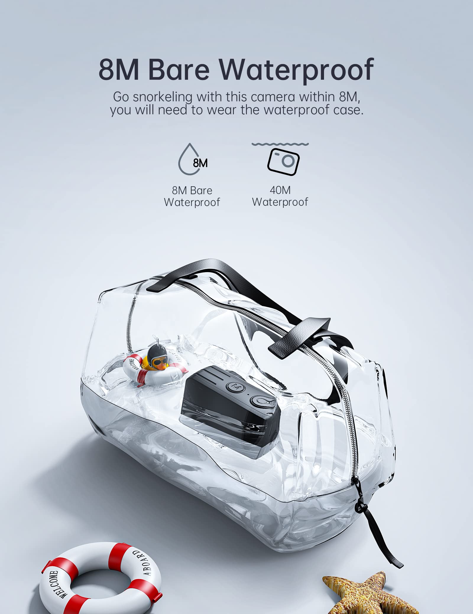 WOLFANG GA420 4K 60FPS Action Camera