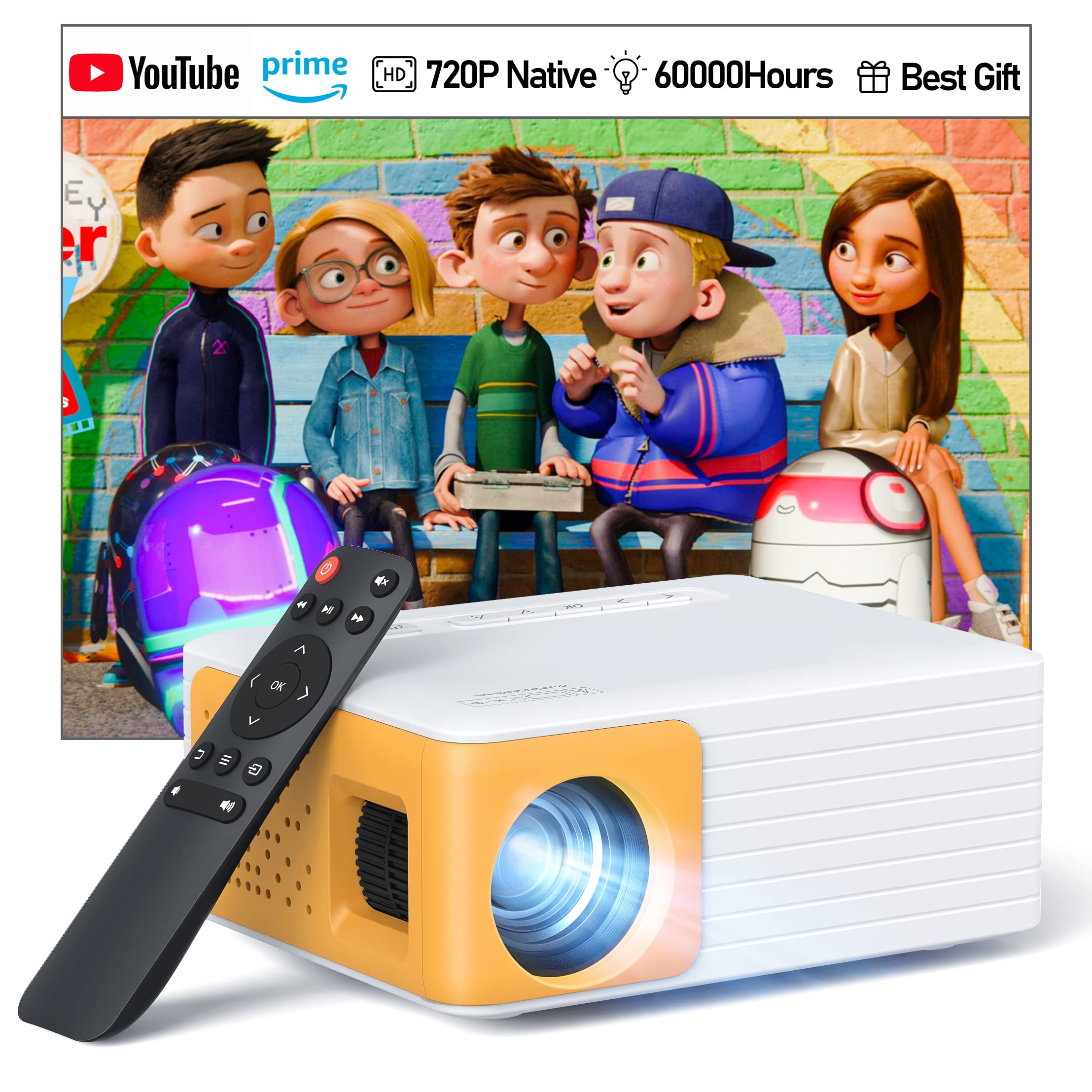 Y3 1080P Portable Projector